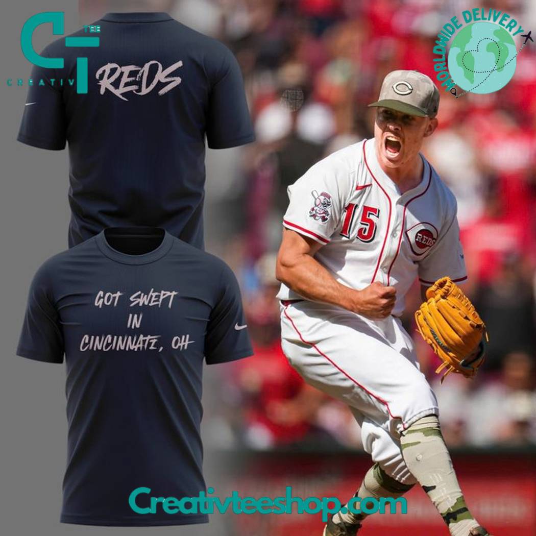 Cincinnati Reds �Got Swept in Cincinnati� Special Tee