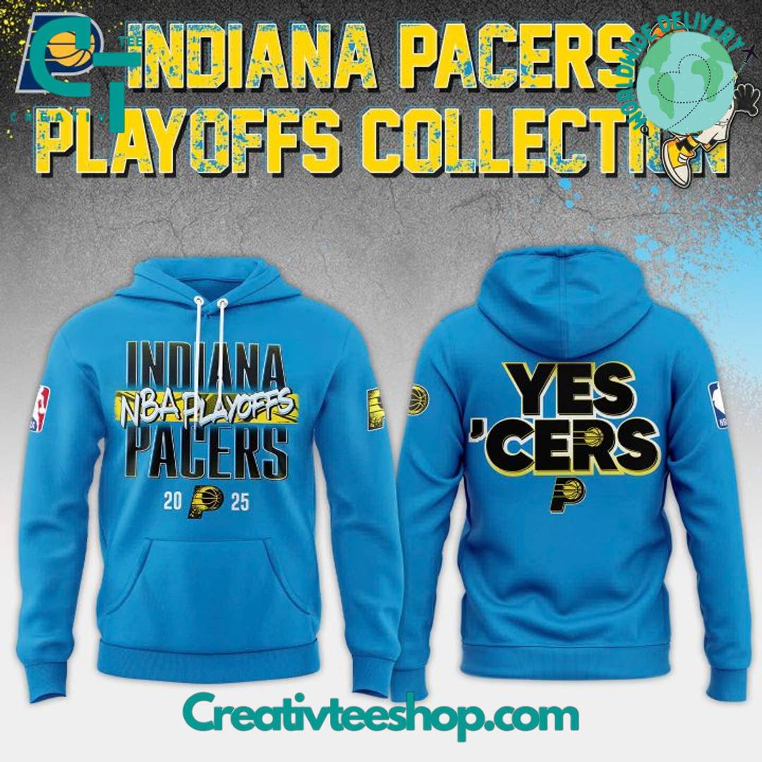 Indiana Pacers “Boom Baby” 2025 Playoffs Special Hoodie