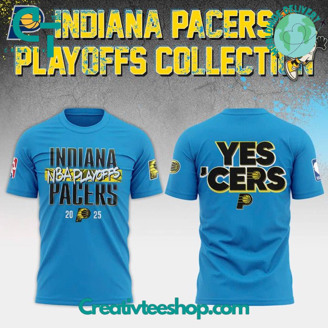 Indiana Pacers Boom Baby 2025 Playoffs Special Tee