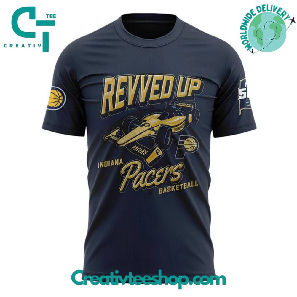 Indiana Pacers “Pacers & Racers” 2025 Limited Edition Tee