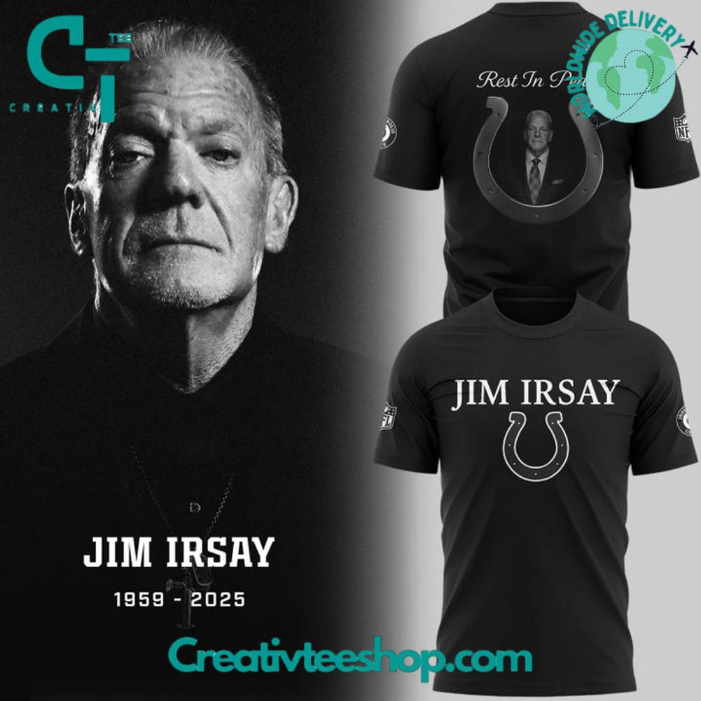 Indianapolis Colts Big Man Jim Irsay Football Tribute Special Tee