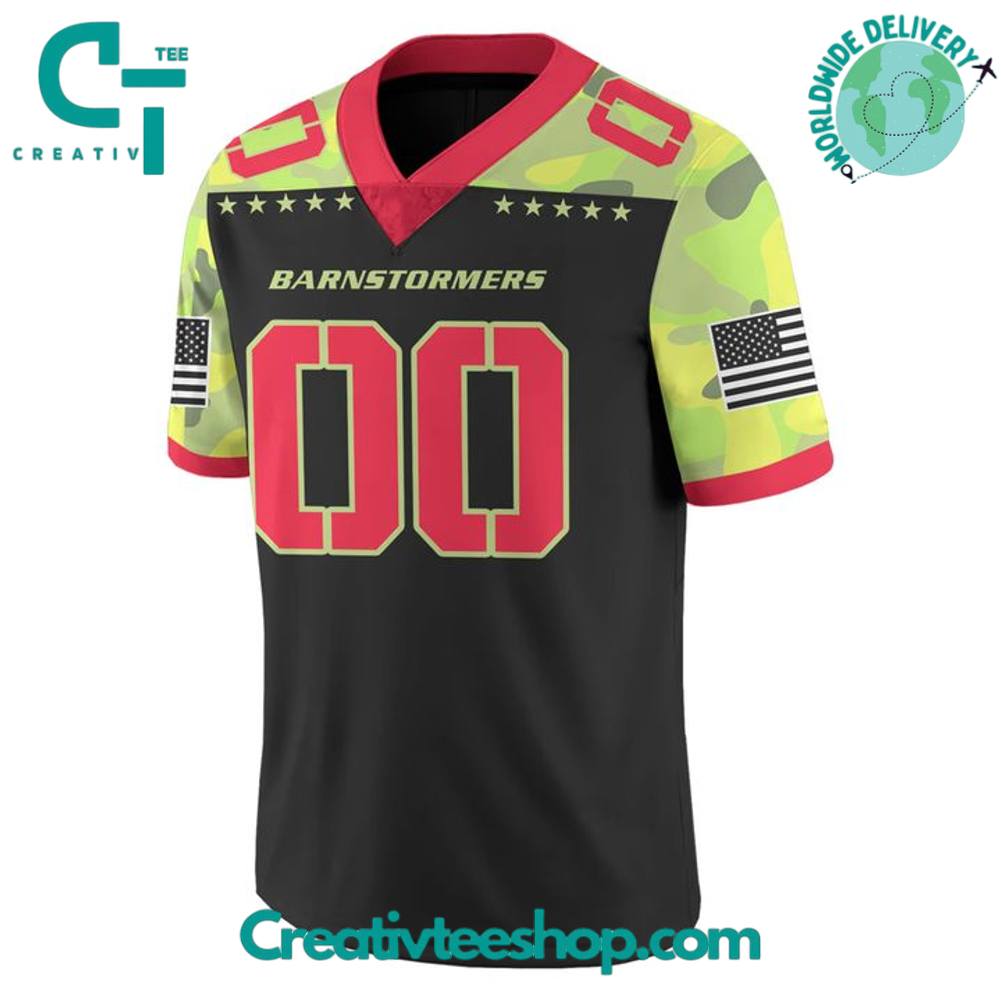 Iowa Barnstormers 2025 Military Night Football Jersey