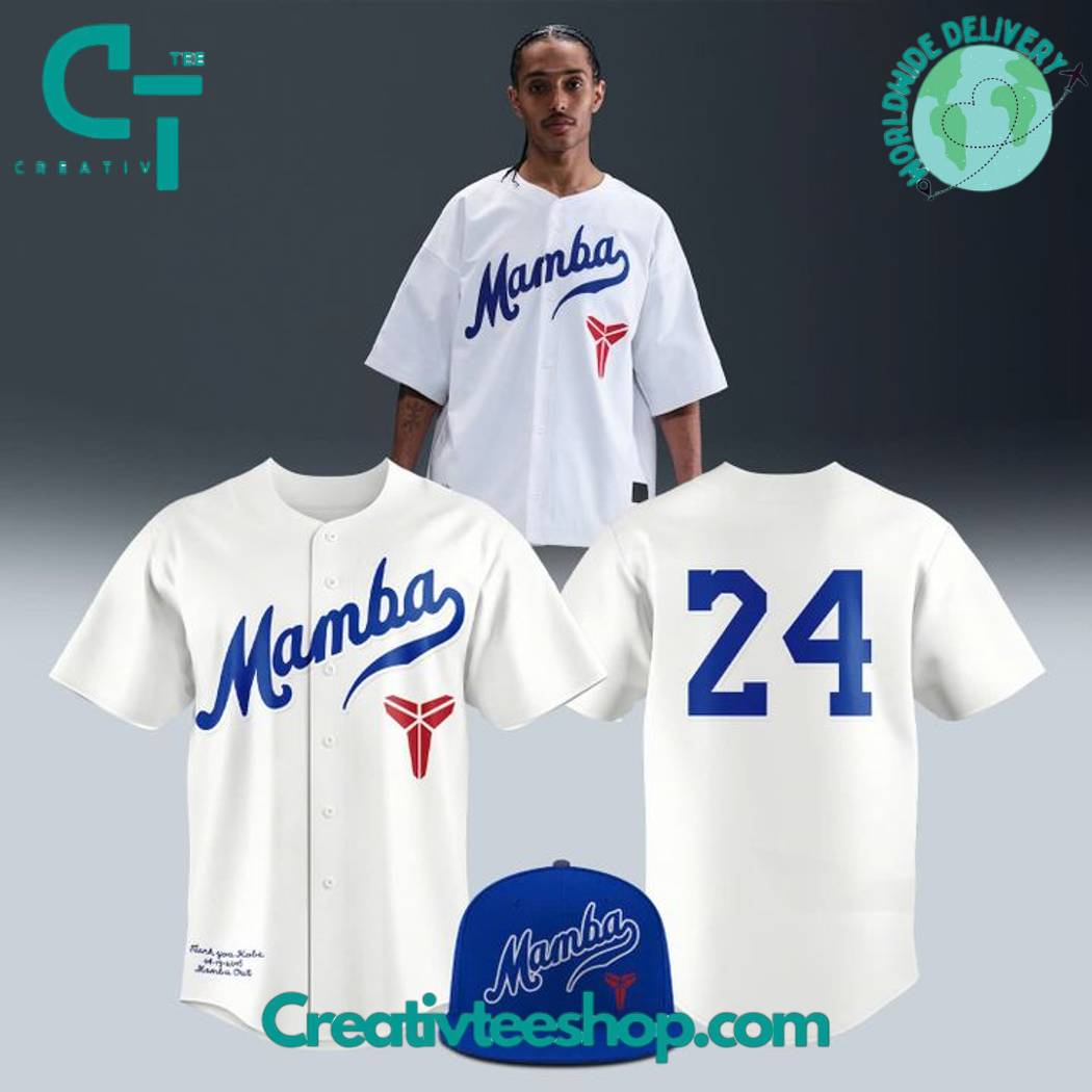 Los Angeles Dodgers Honors Kobe Special White Baseball Jersey