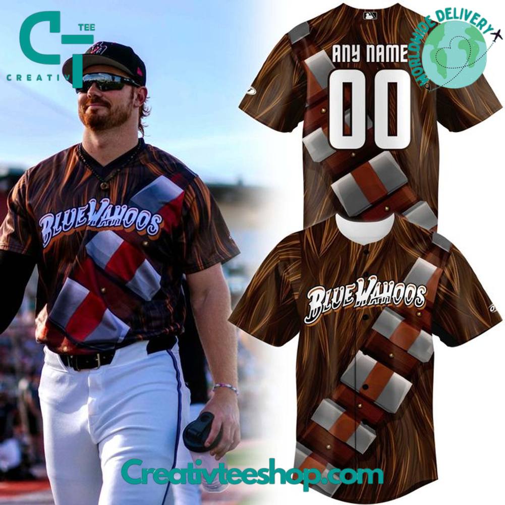 Pensacola Blue Wahoos x Star Wars 2025 Personalized Baseball Jersey