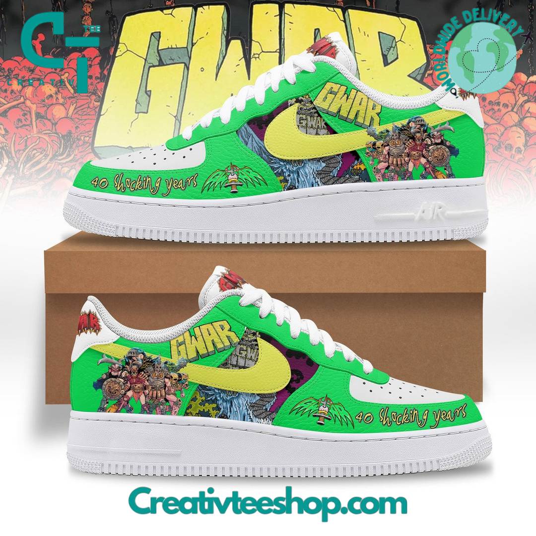 GWAR 40 Shocking Years Special Air Force 1 Sneaker