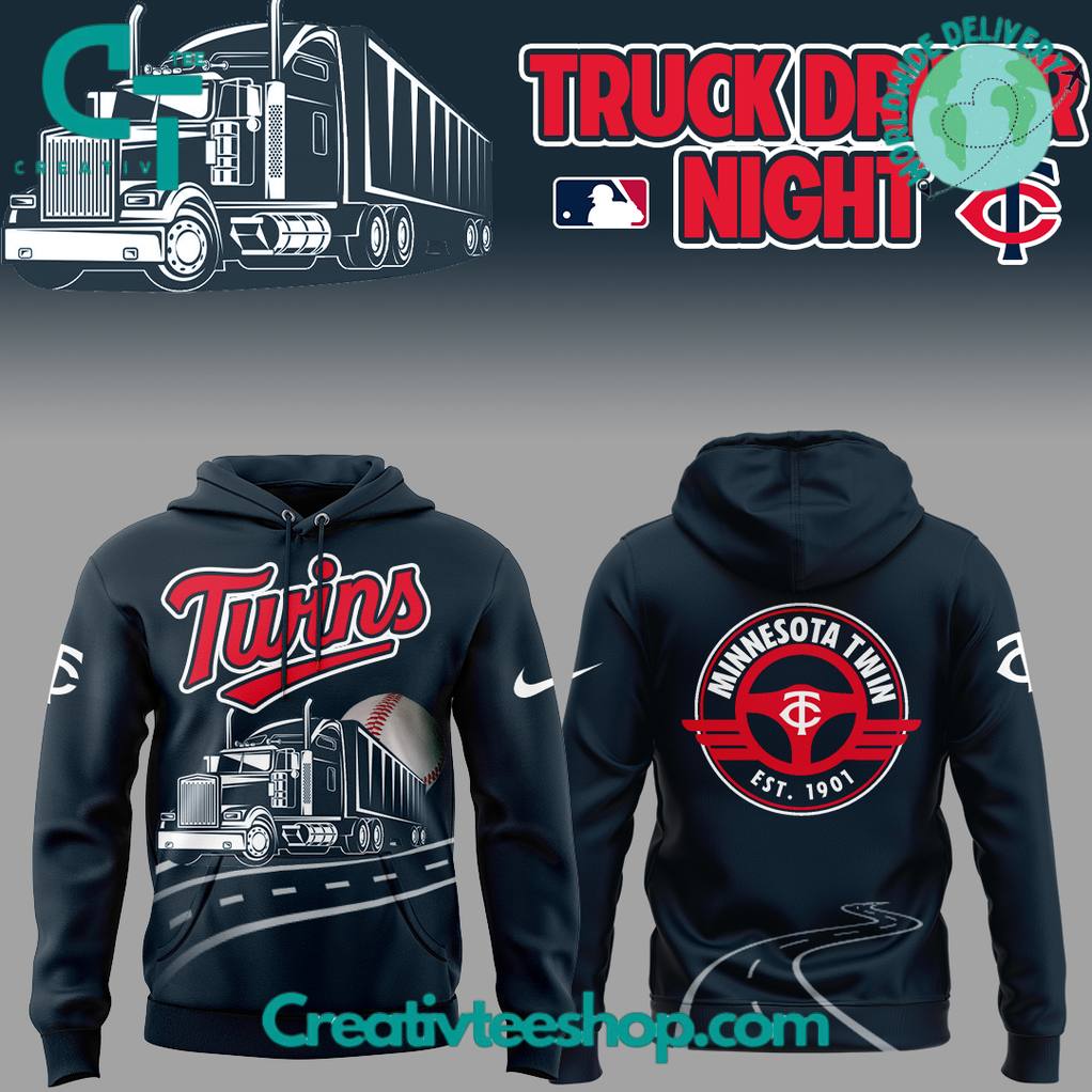 Minnesota Twins x Truck Driver Night 2025 Special Hoodie