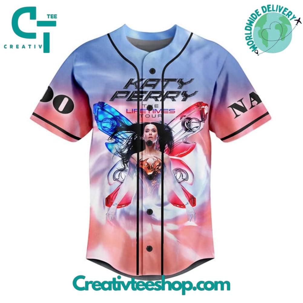 Katy Perry The Eras Tour Personalized Baseball Jersey