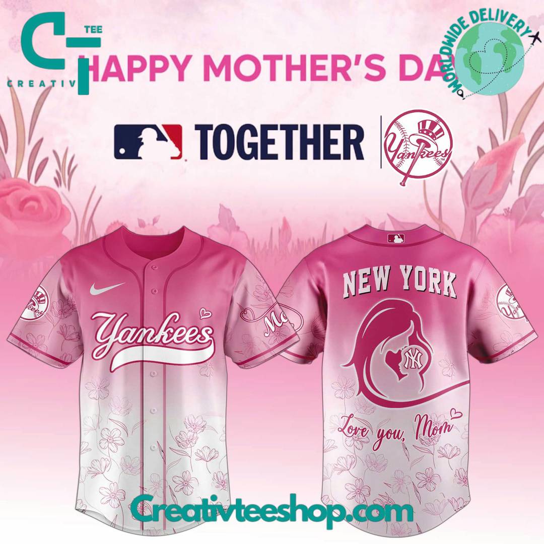New York Yankees x 2025 Happy Mother’s Day Limited Edition Baseball Jersey