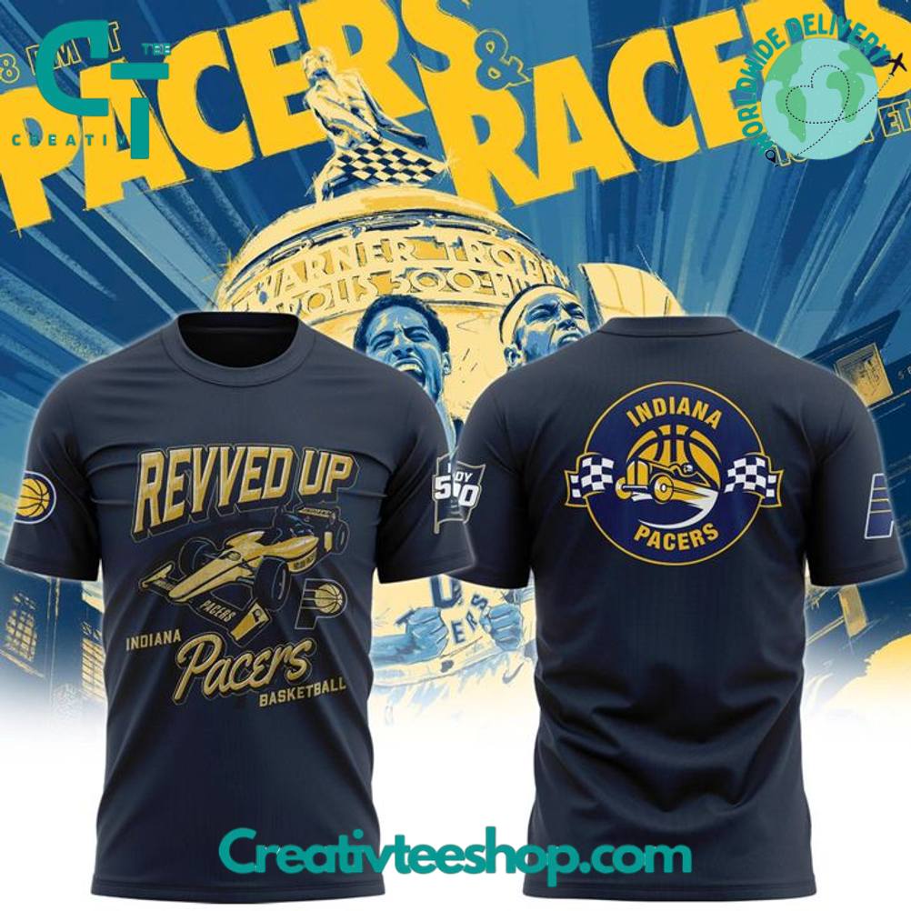 Indiana Pacers “Pacers & Racers” 2025 Limited Edition Tee