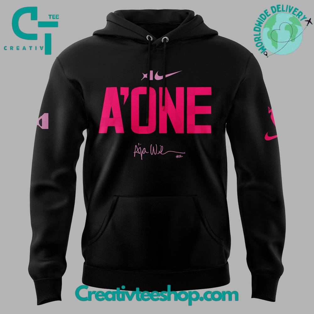 Las Vegas Aces A’ja Wilson A-ONE Special Black Hoodie