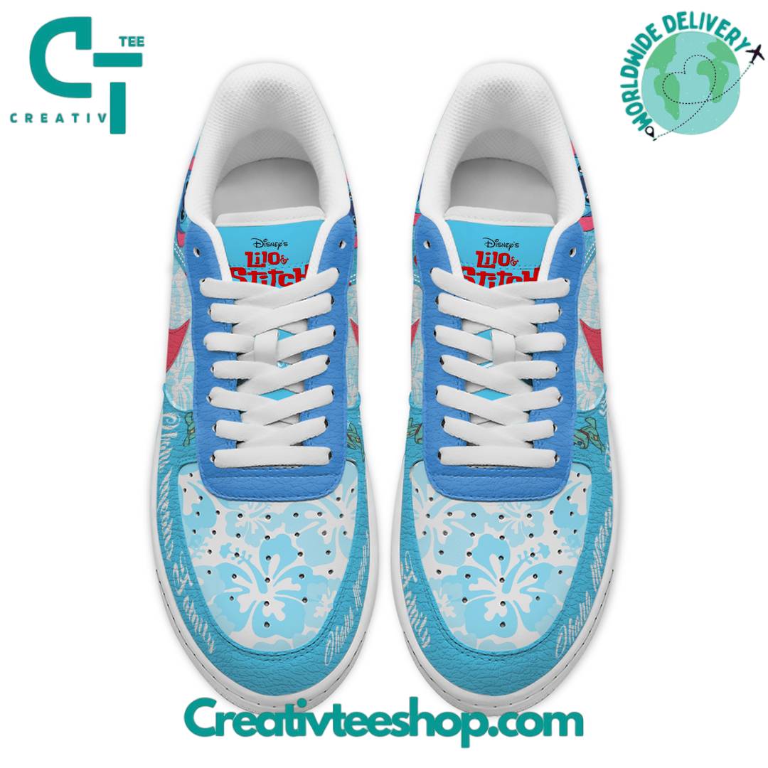 Lilo And Stitch “Ohana means Family” Special Air Force 1 Sneaker