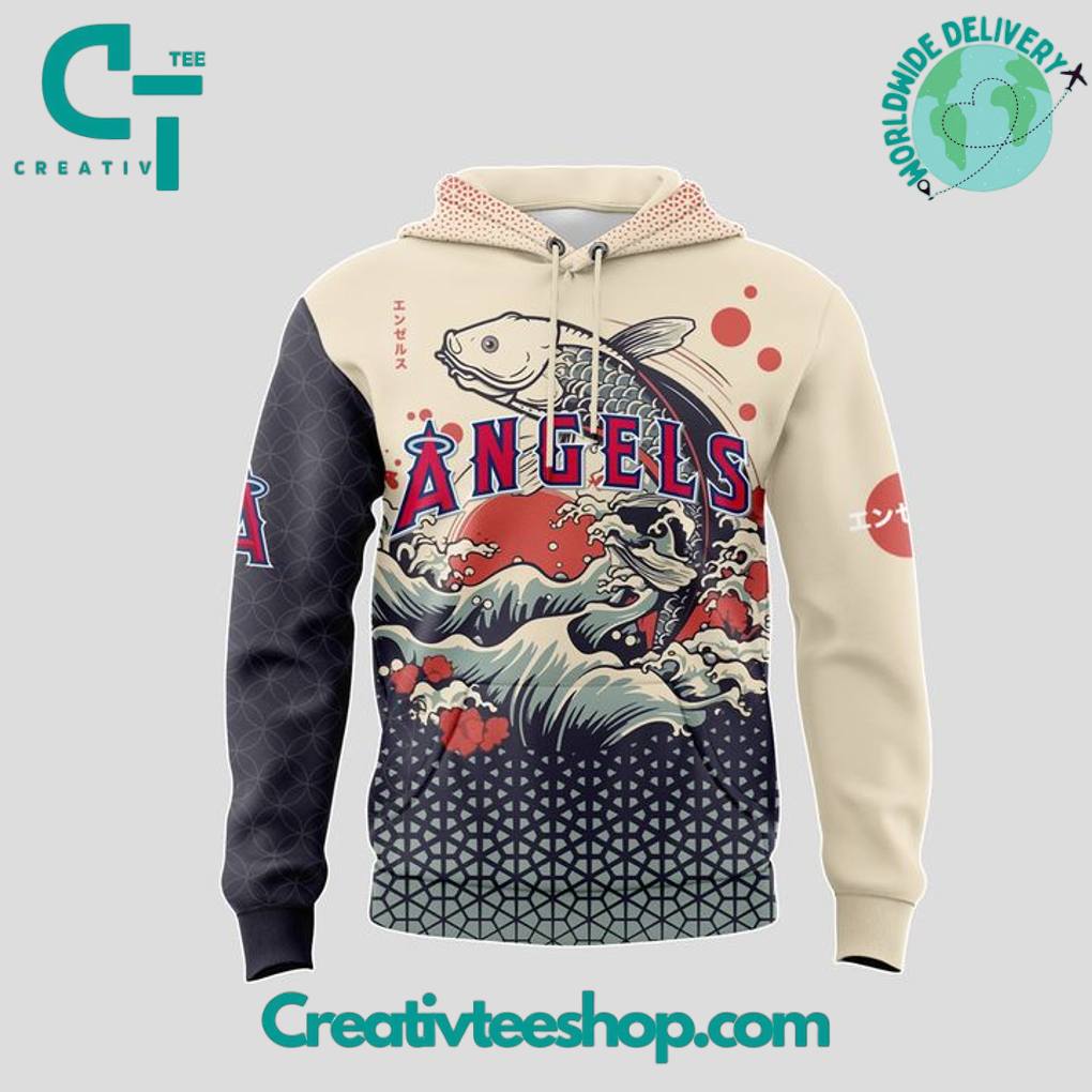 Los Angeles Angels Japanese Heritage Night 2025 Special Hoodie
