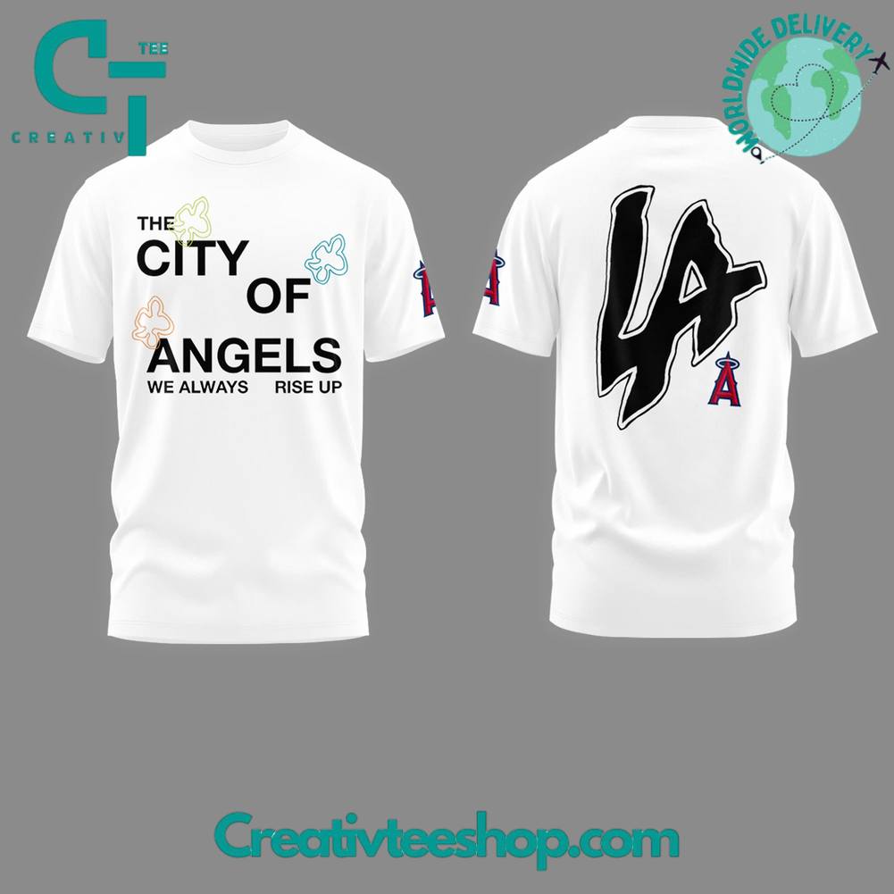 Los Angeles Angels ‘The city of Angel’ Special White Tee