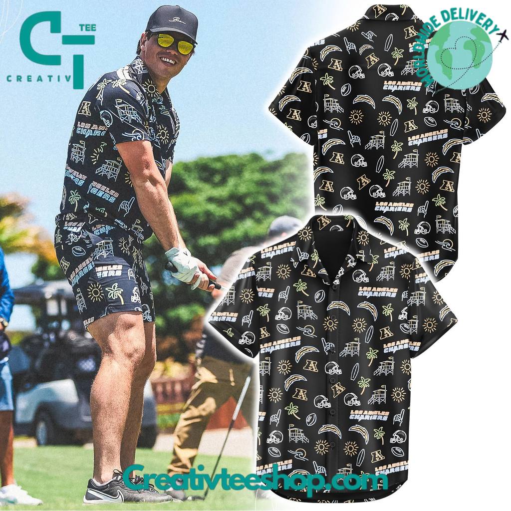 Los Angeles Chargers Special New 2025 Hawaian Shirt and Shorts