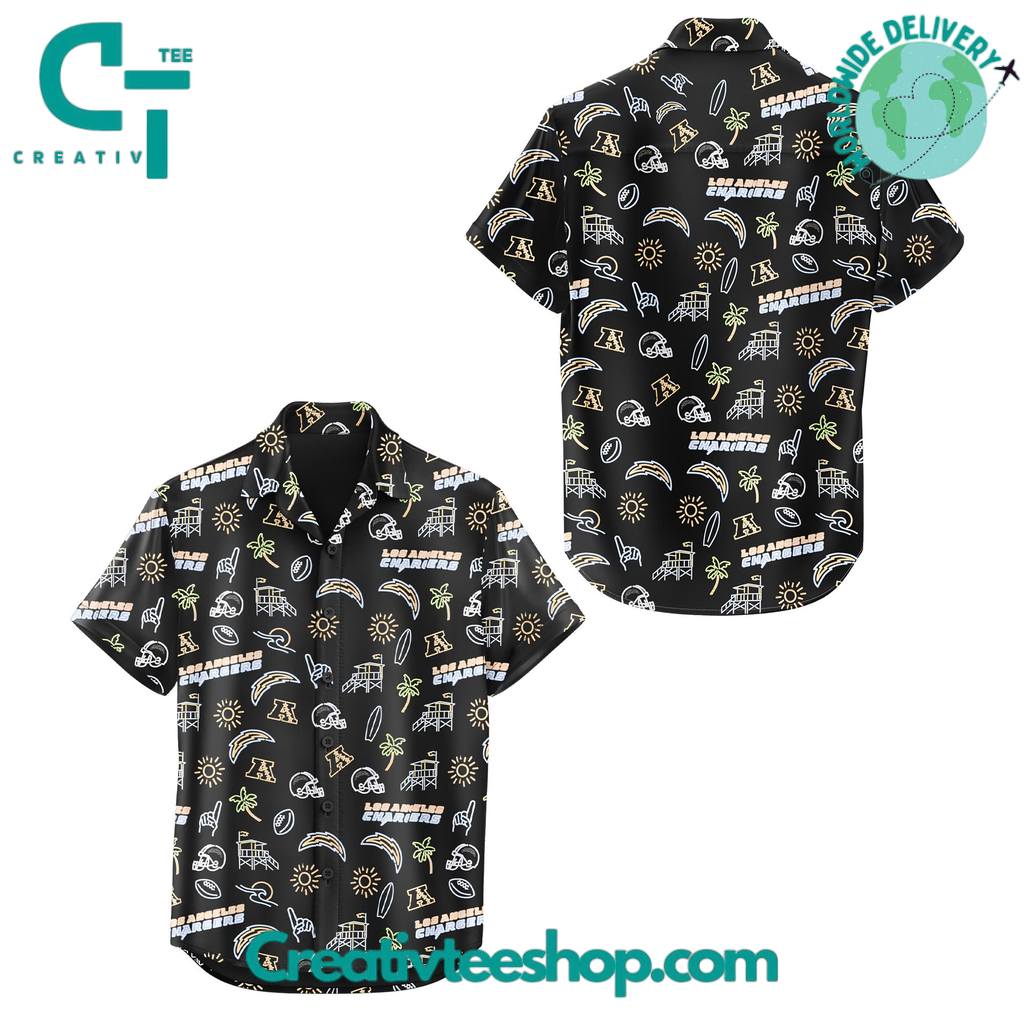 Los Angeles Chargers Special New 2025 Hawaian Shirt and Shorts
