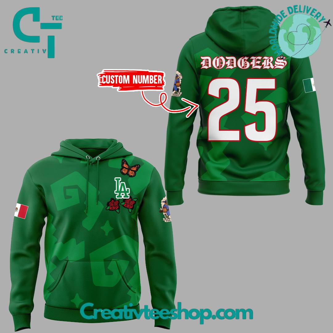 Los Angeles Dodgers Mexican Heritage Night ‘Viva Xicago’ Personalized Hoodie