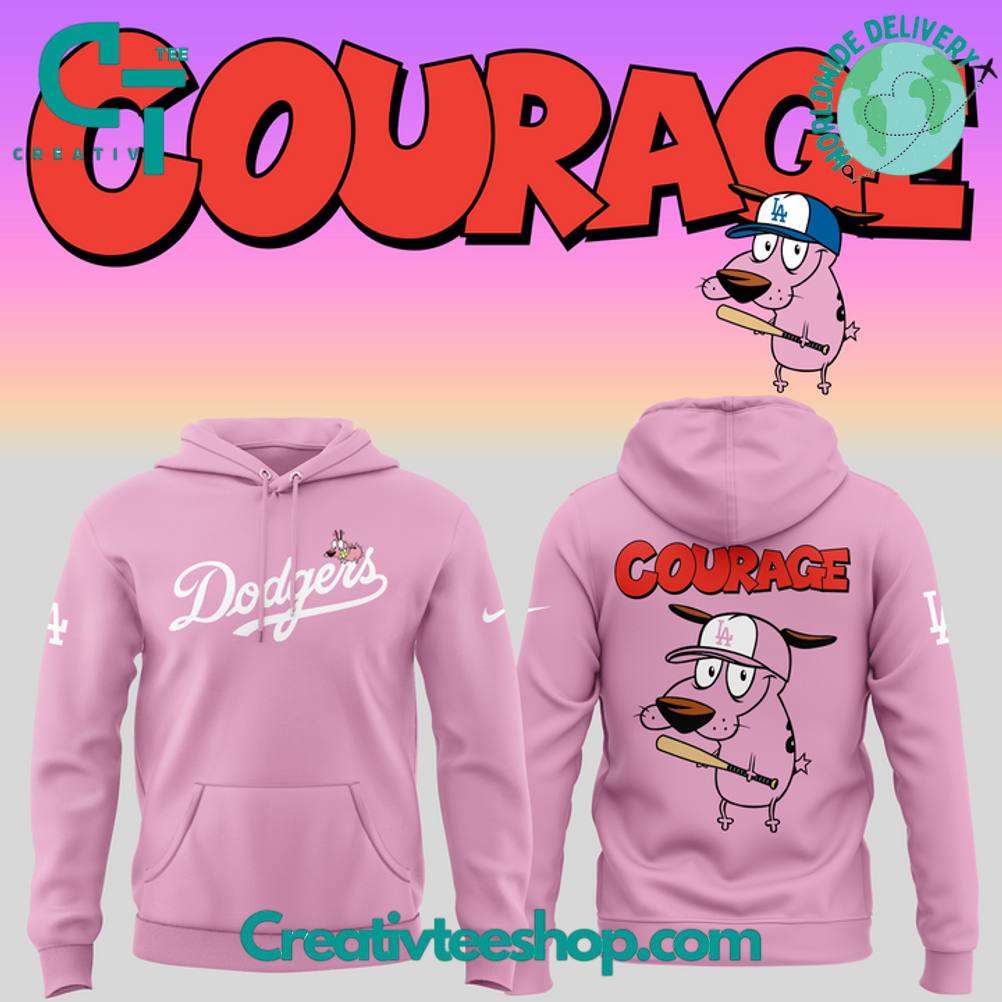 Los Angeles Dodgers x Courage Dog Special Hoodie