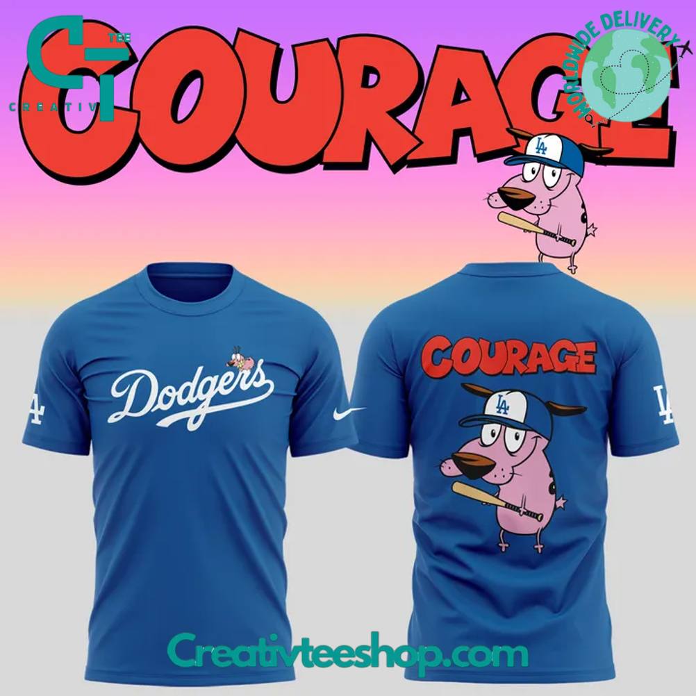 Los Angeles Dodgers x Courage Dog Special Tee