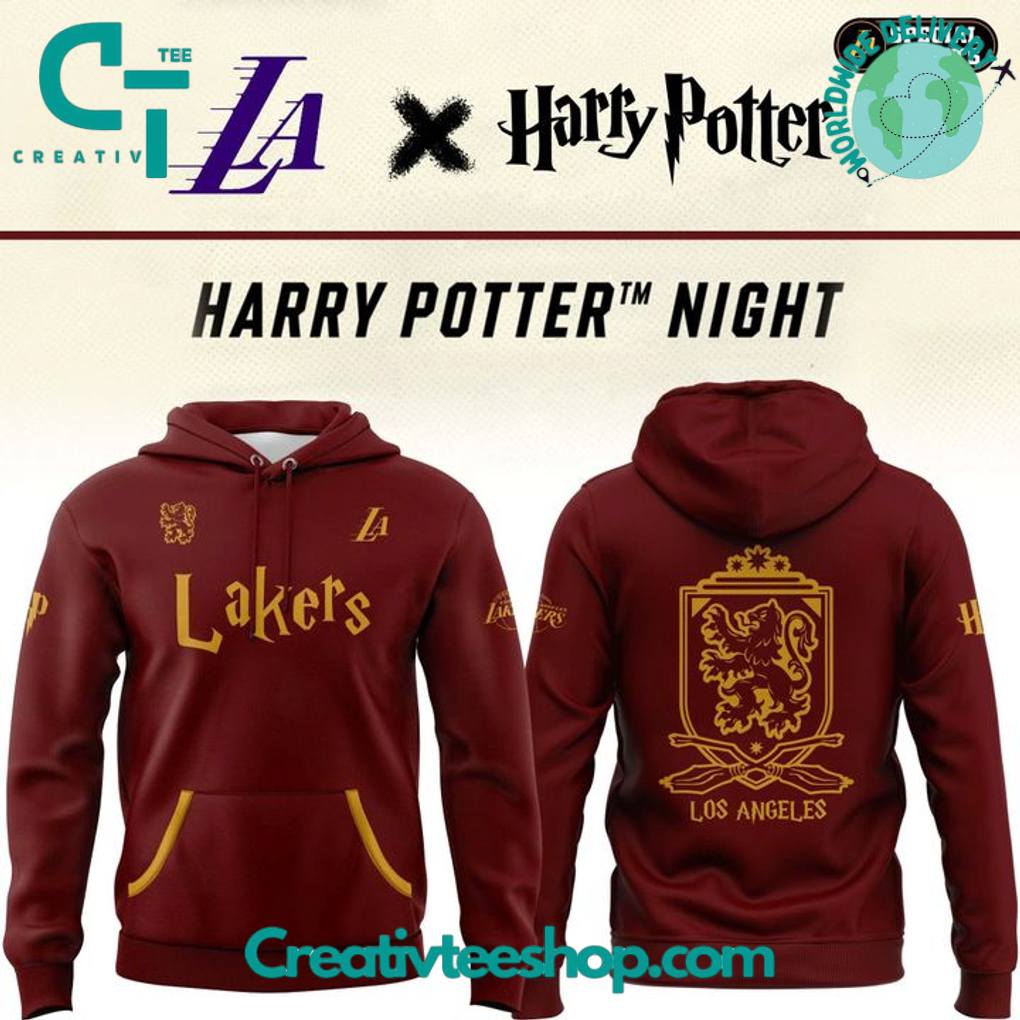Los Angeles Lakers x Harry Potter Night Special Hoodie