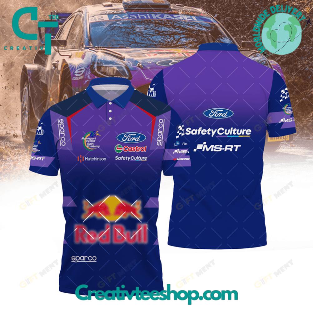 M Sport Ford World Rally Team Polo Shirt