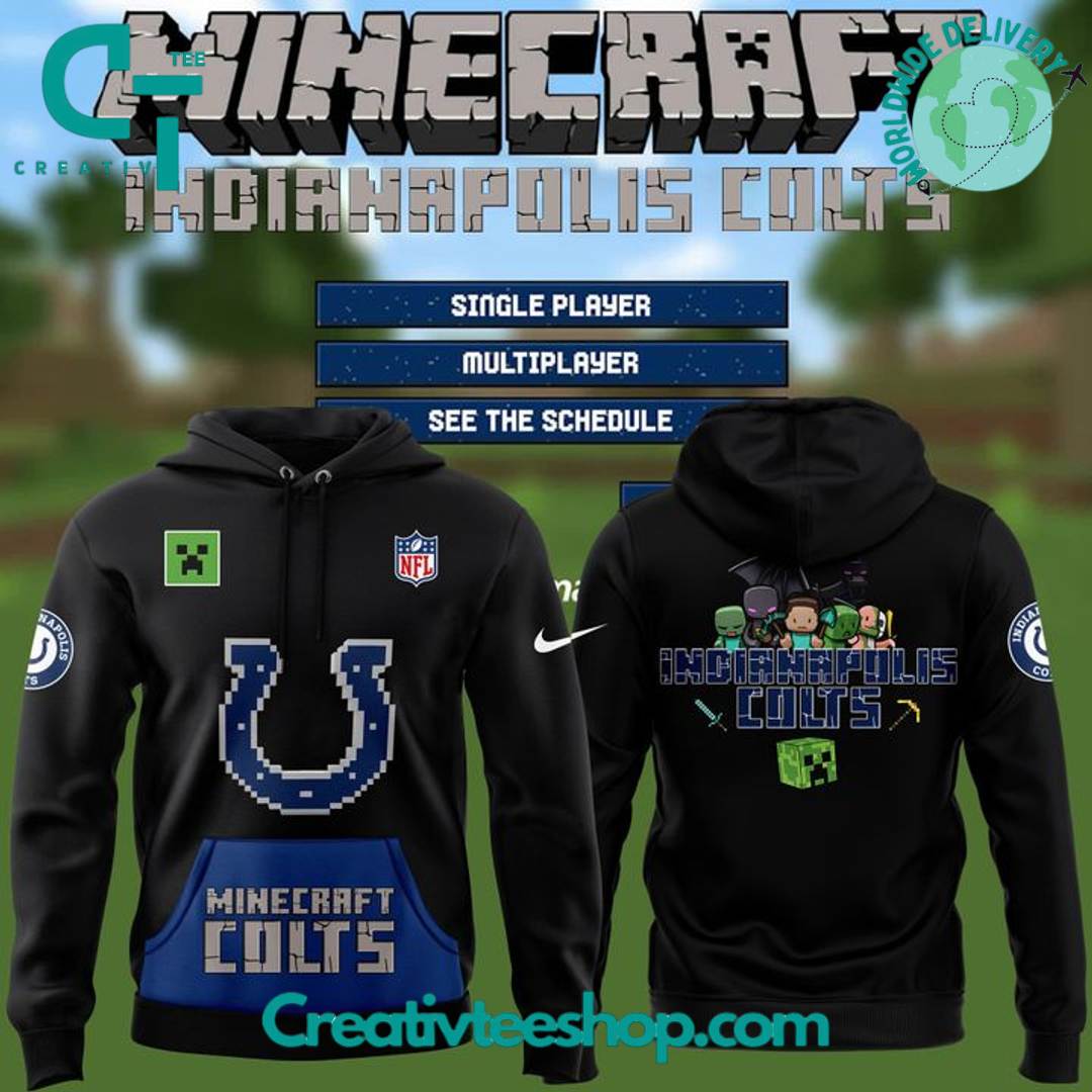 Indianapolis Colts x Minecraft Game Special Hoodie