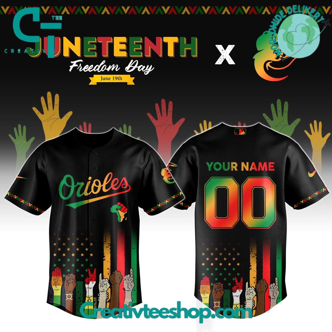MLB All Teams x Juneteenth Night 2025 Limited Edition Baseball Jersey