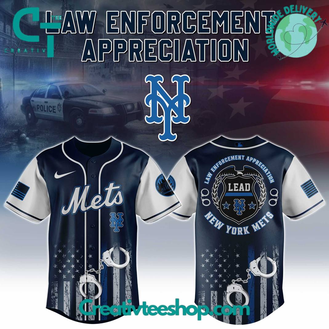 MLB All Teams x Law Enforcement Appreciation Day Limited Edition Baseball Jersey