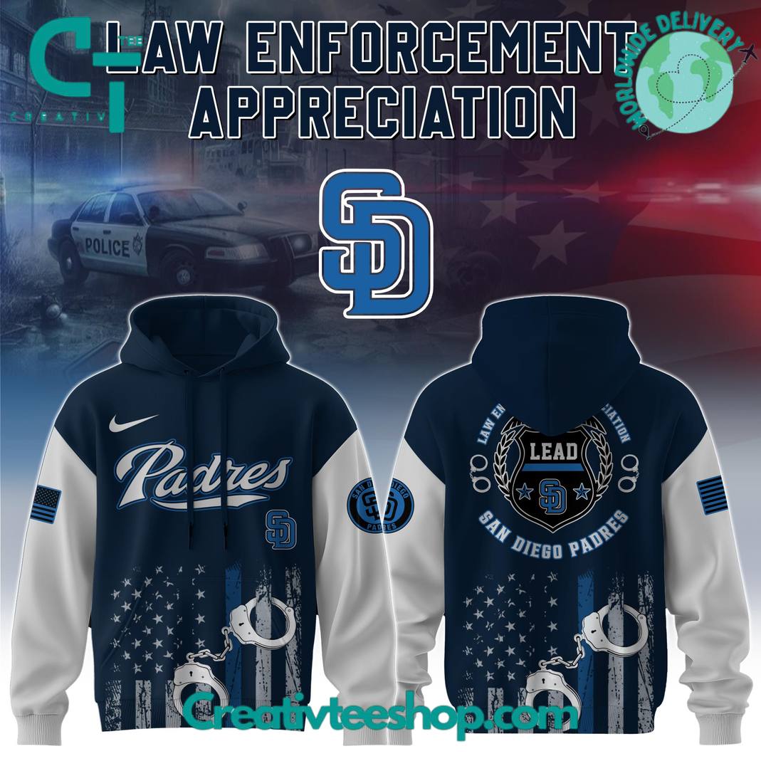 MLB All Teams x Law Enforcement Appreciation Day Limited Edition Hoodie