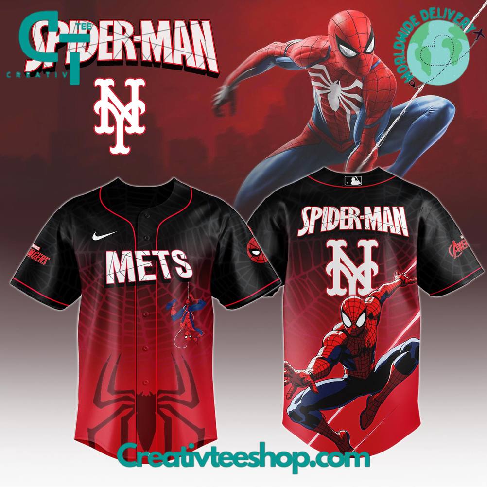 MLB All Teams x Spiderman Special Edition Baseall Jersey