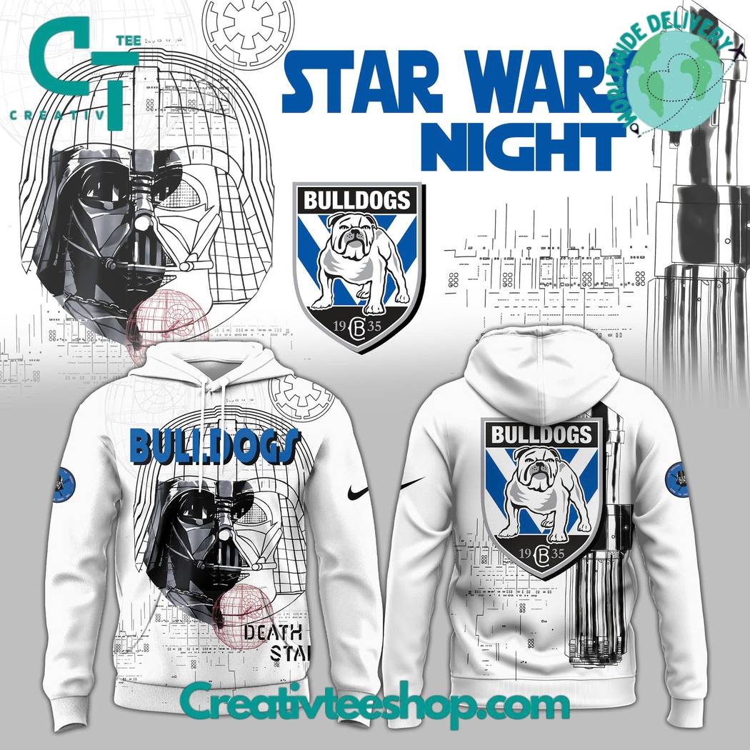 Canterbury Bulldogs x Star Wars Death Night Hoodie