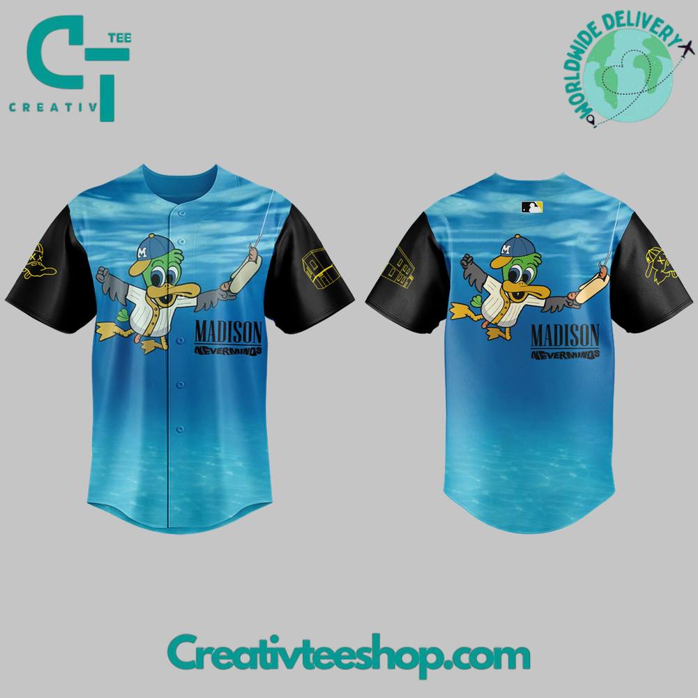 Madison Mallards “Madison Neverminds” Limited Edition Baseball Jersey