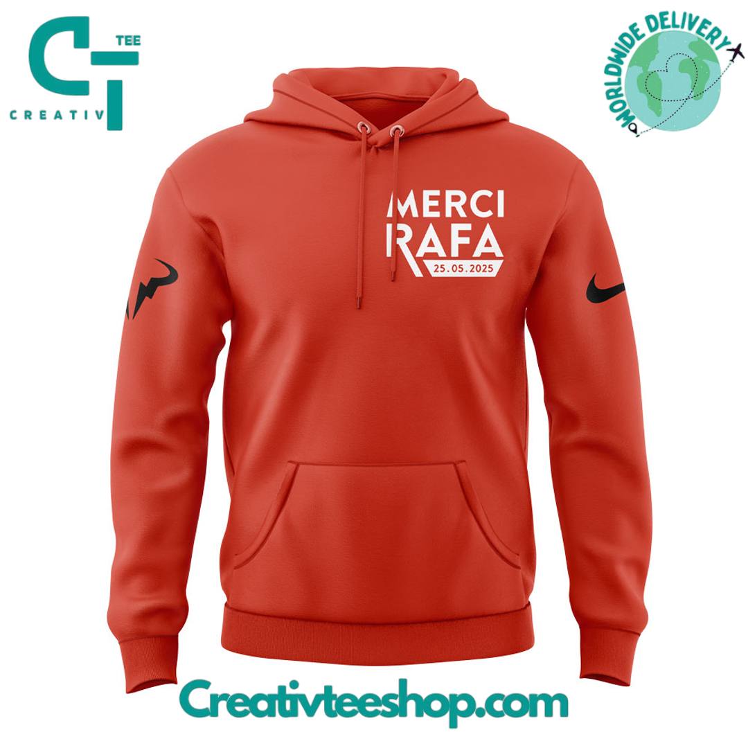 Merci Rafa Rafael Nadal Roland Garros Tribute Hoodie – Limited Edition
