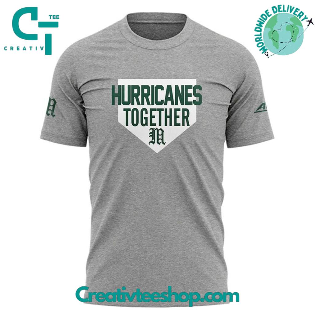 Miami Hurricanes “Hurricanes Together” Special Grey Tee