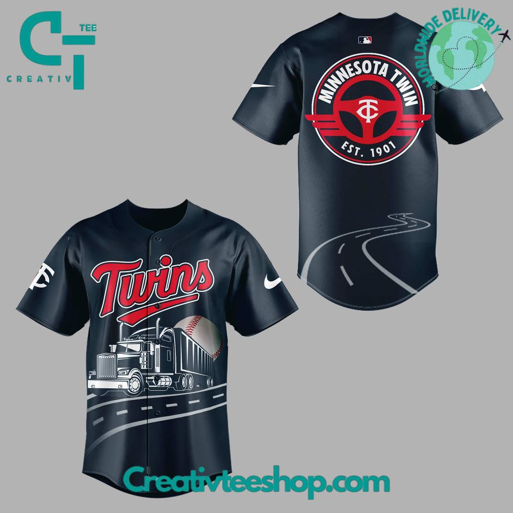 Minnesota Twins x Truck Driver Night 2025 Special Baseball Jersey