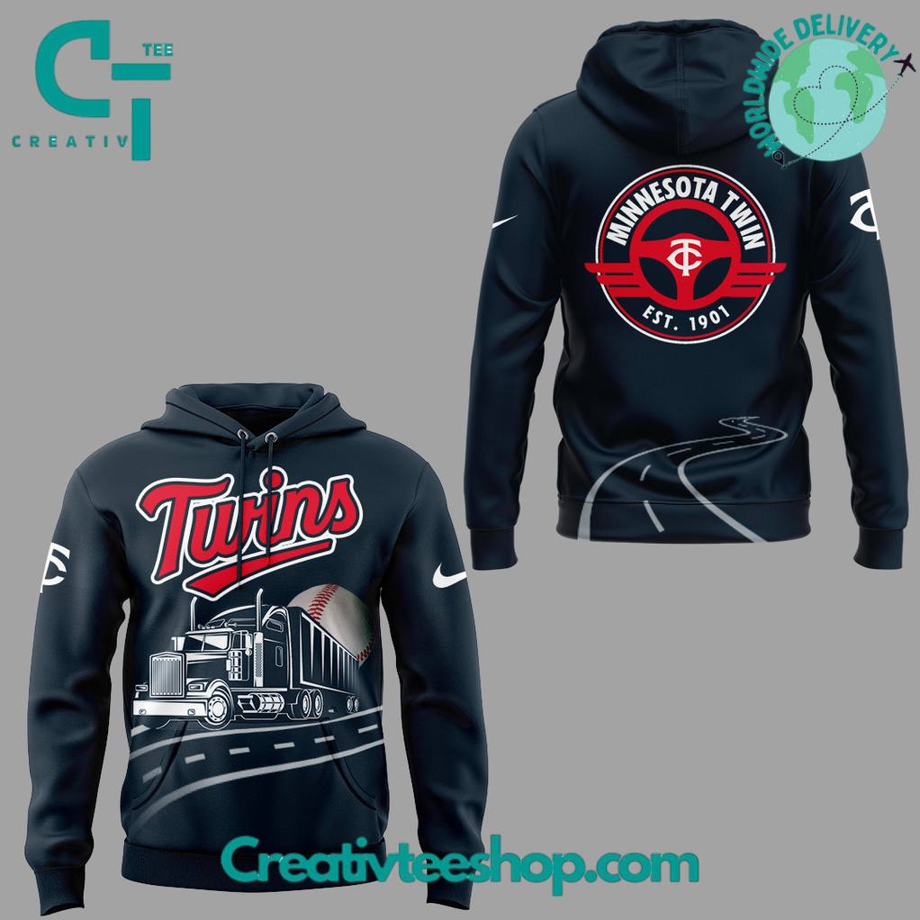 Minnesota Twins x Truck Driver Night 2025 Special Hoodie