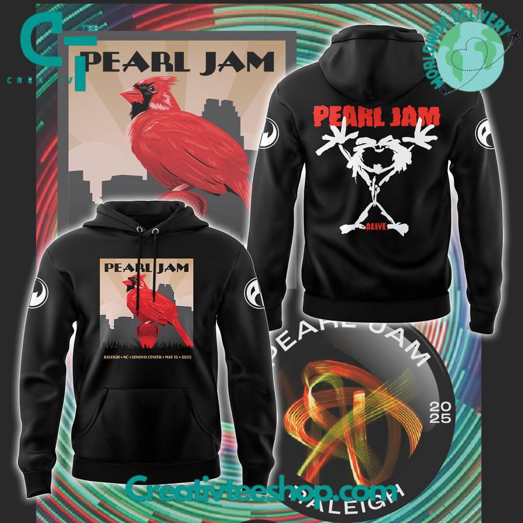 Pearl Jam Dark Matter Tour “City of Oaks” Special Hoodie