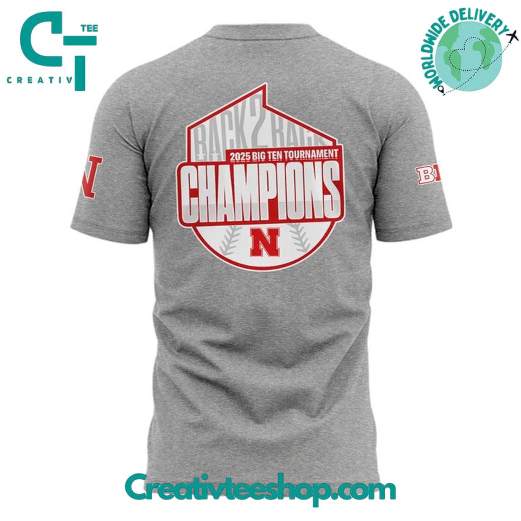 Nebraska Cornhuskers ‘Huskers Together’ Special Grey Tee