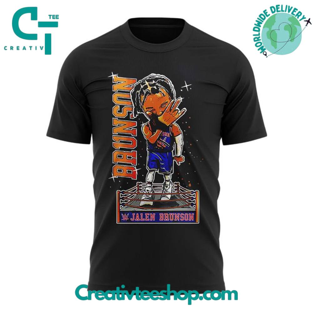New York Knicks Jalen Brunson Special Black Tee