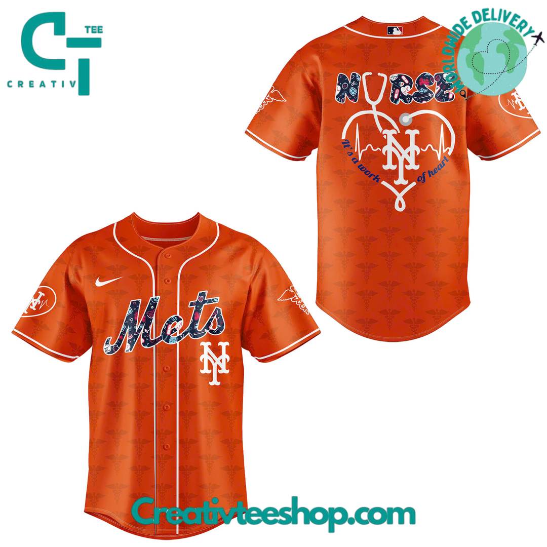 New York Mets x Nurses Night Special Baseball Jersey