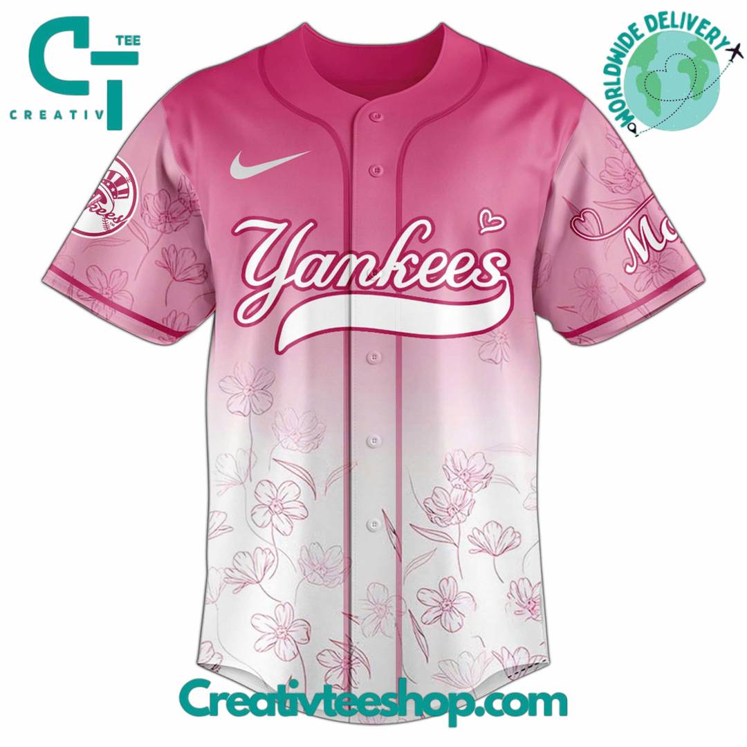 New York Yankees x 2025 Happy Mother’s Day Limited Edition Baseball Jersey
