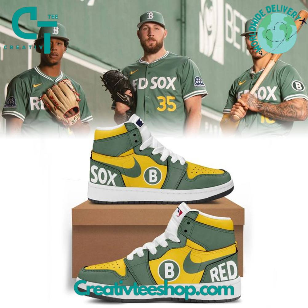Boston Red Sox City Connect 2025 Special Edition Air Jordan 1 Sneaker