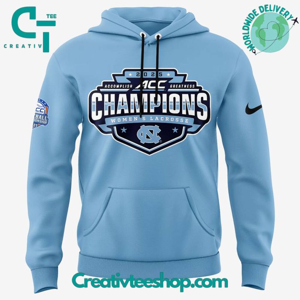 North Carolina Tar Heels 2025 ACC Baseball Conference Tournament Champions Special Hoodie