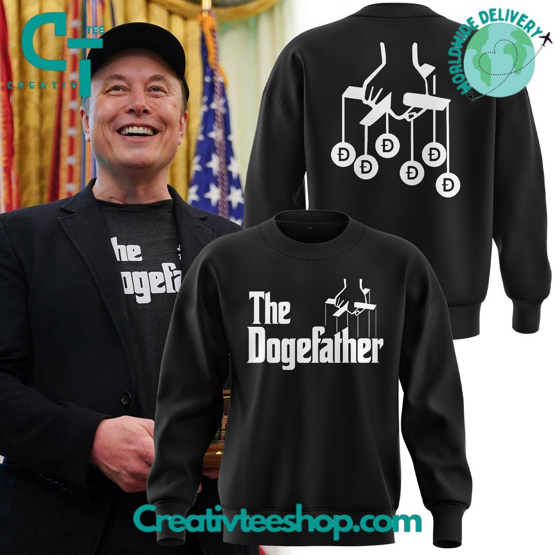 Elon Musk The Dogefather Special Sweatshirt