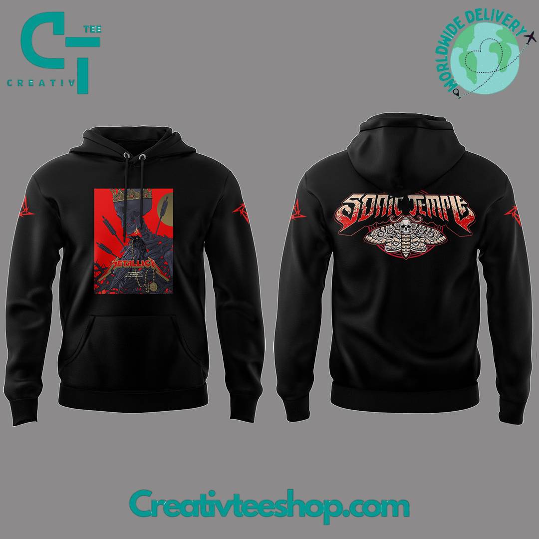 Ohio State Buckeyes x Metallica Music Concert Sonic Temple Special Hoodie