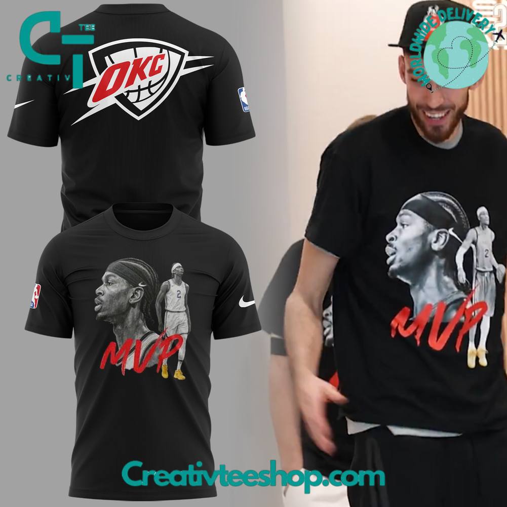 Oklahoma City Thunder x The MVP NBA 20242025 Special Black Tee