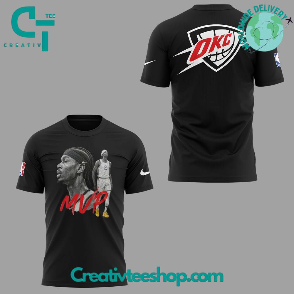 Oklahoma City Thunder x The MVP NBA 20242025 Special Black Tee