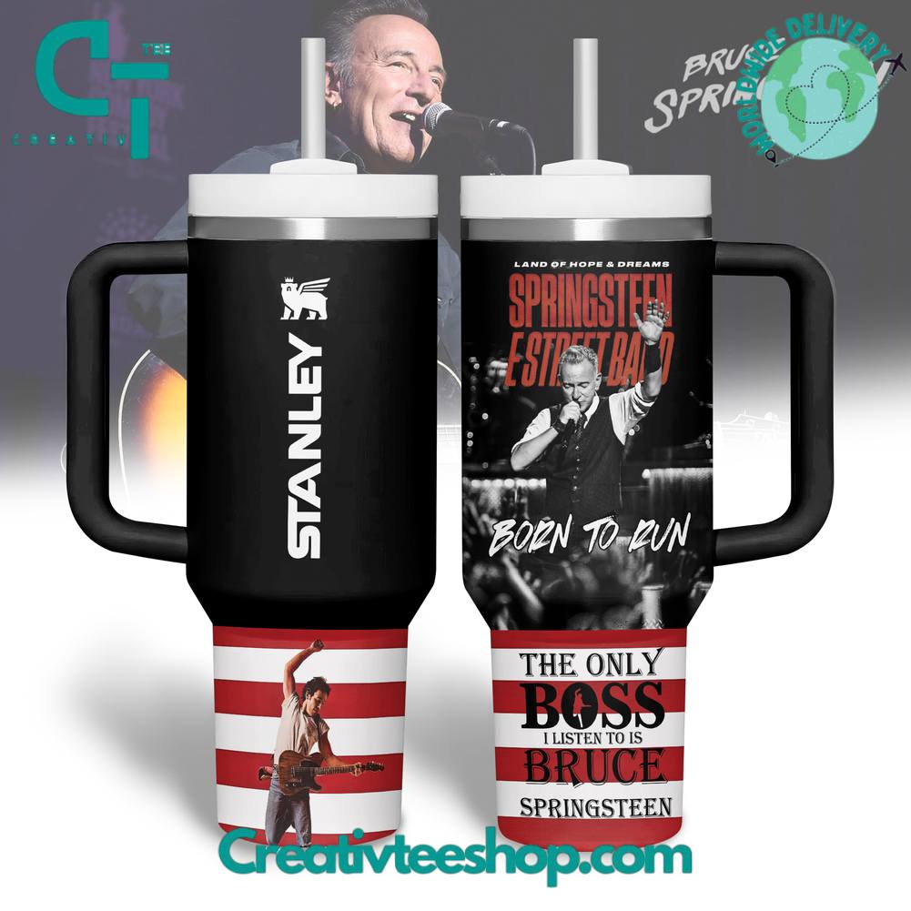 Bruce Spingsteen “Born to Run” Special Tumbler 40oz with Handle