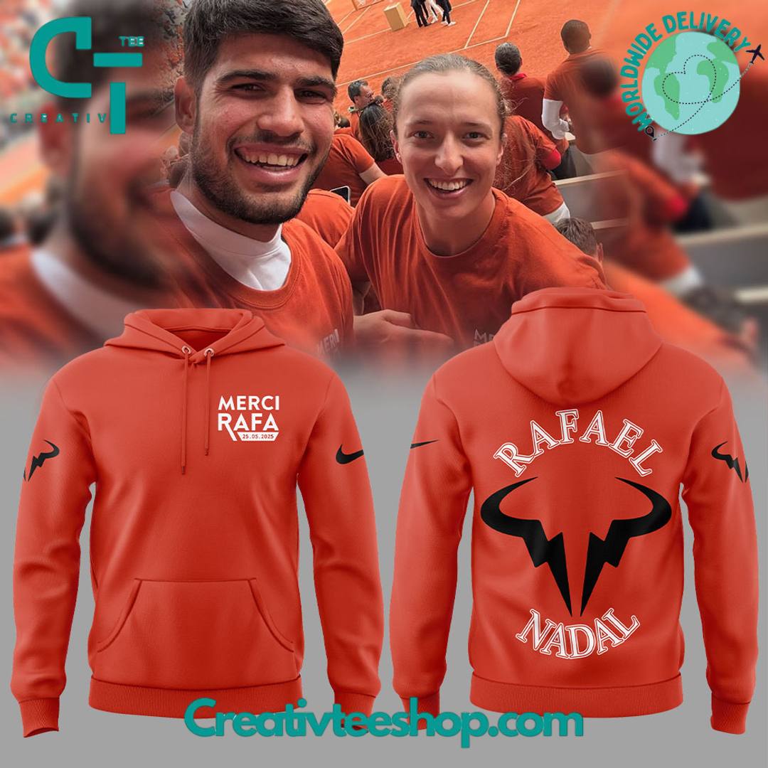 Merci Rafa Rafael Nadal Roland Garros Tribute Special Edition Hoodie