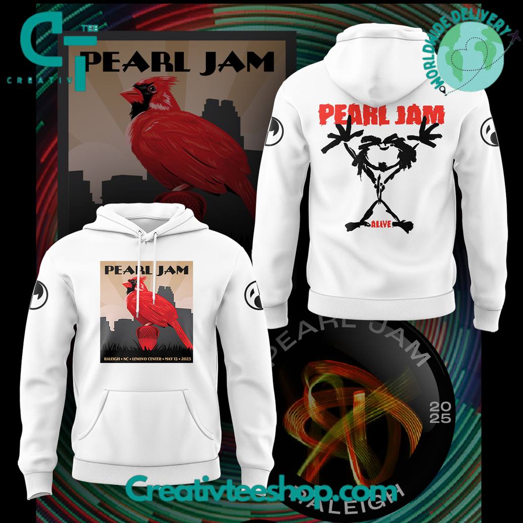 Pearl Jam Dark Matter Tour “City of Oaks” Special Hoodie