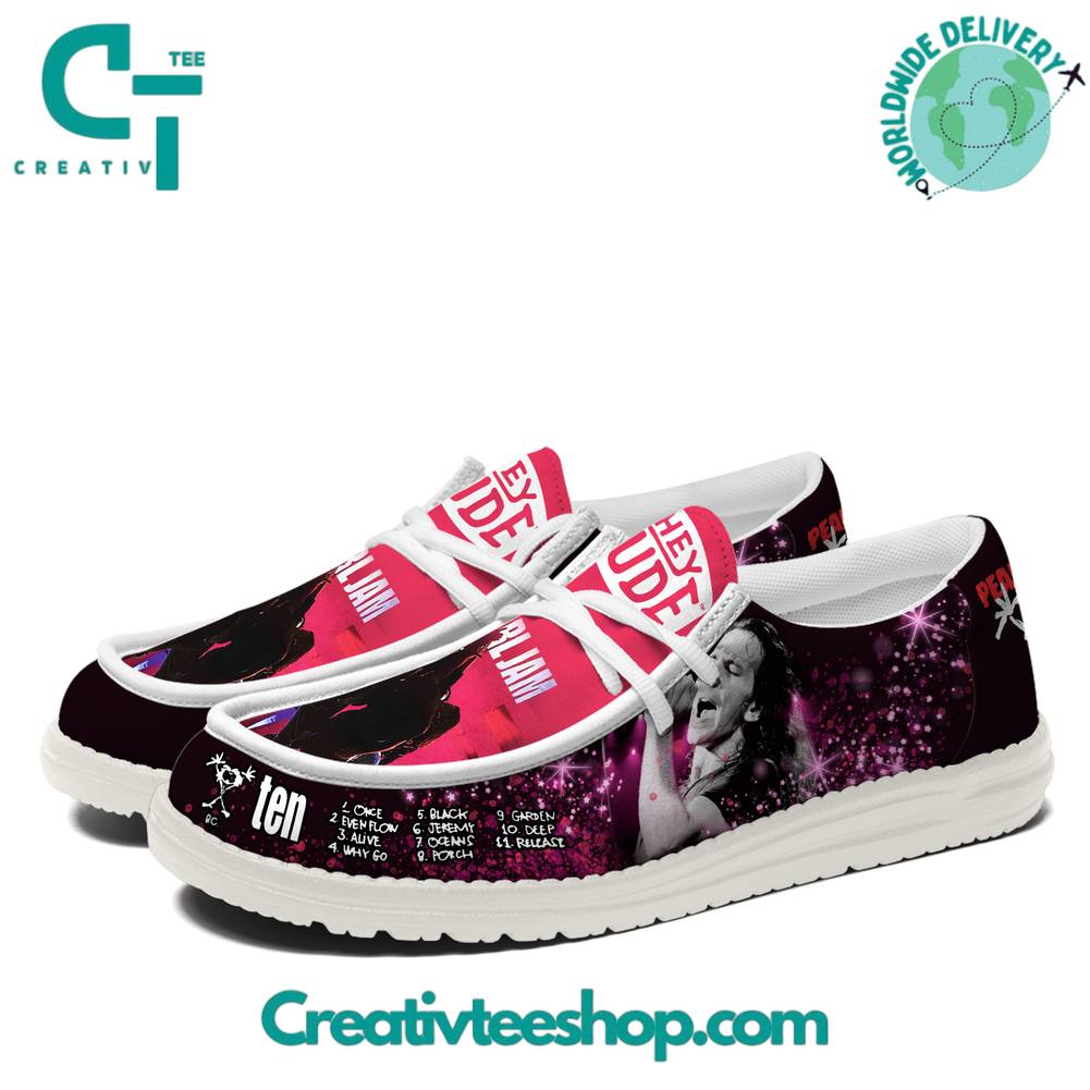 Pearl Jam Tour 2025 Special Loafer Shoes